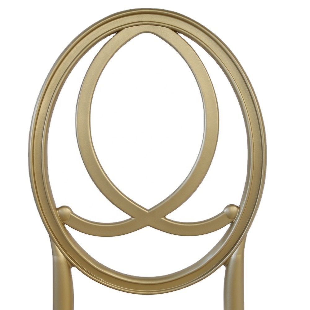 Gold Color Hotel Banquet Event Party Rental Wedding Dining Infinity Phoenix Chair