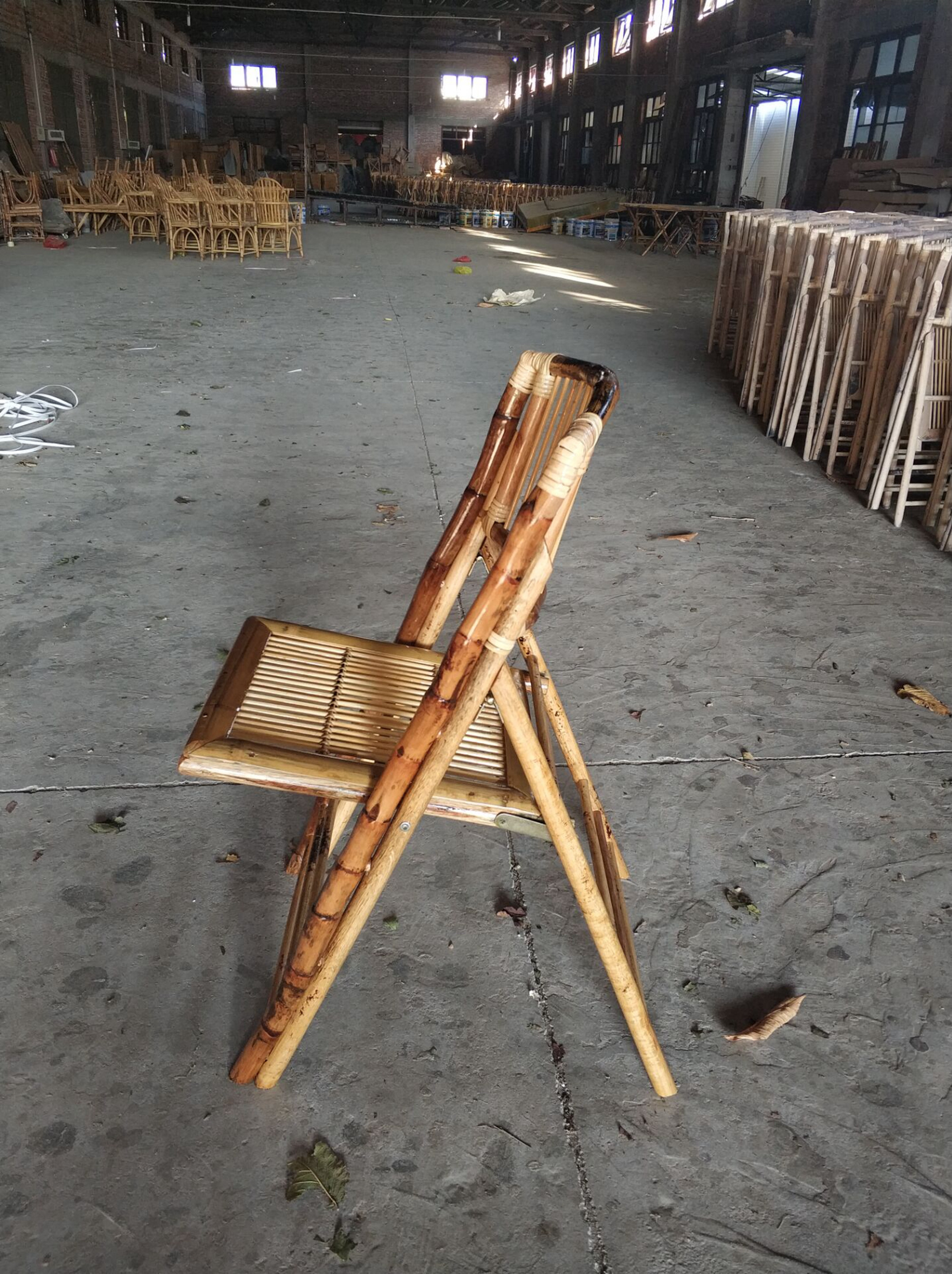 Wedding Event Party Rental Dining Bamboo Folding Chair