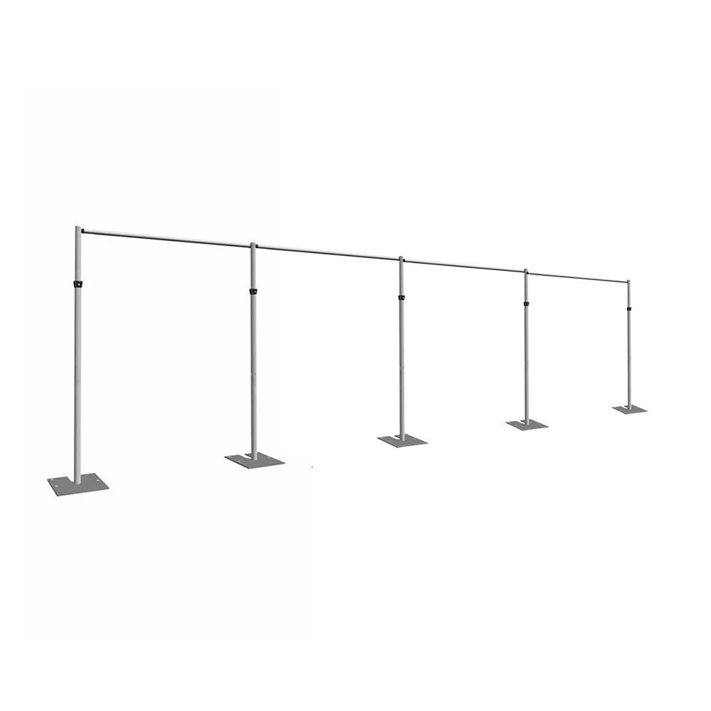 Wholesale stage stand poles set pipe and drape backdrops for wedding and events pipe and drape stands