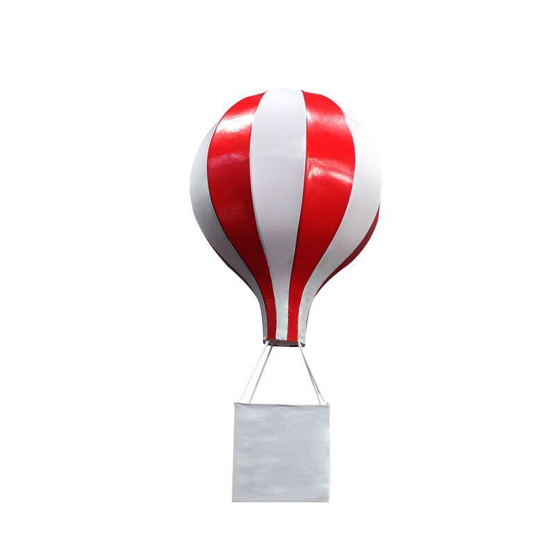 Iron props hot air balloon new decorations wedding props decoration window photography background shopping mall decorations