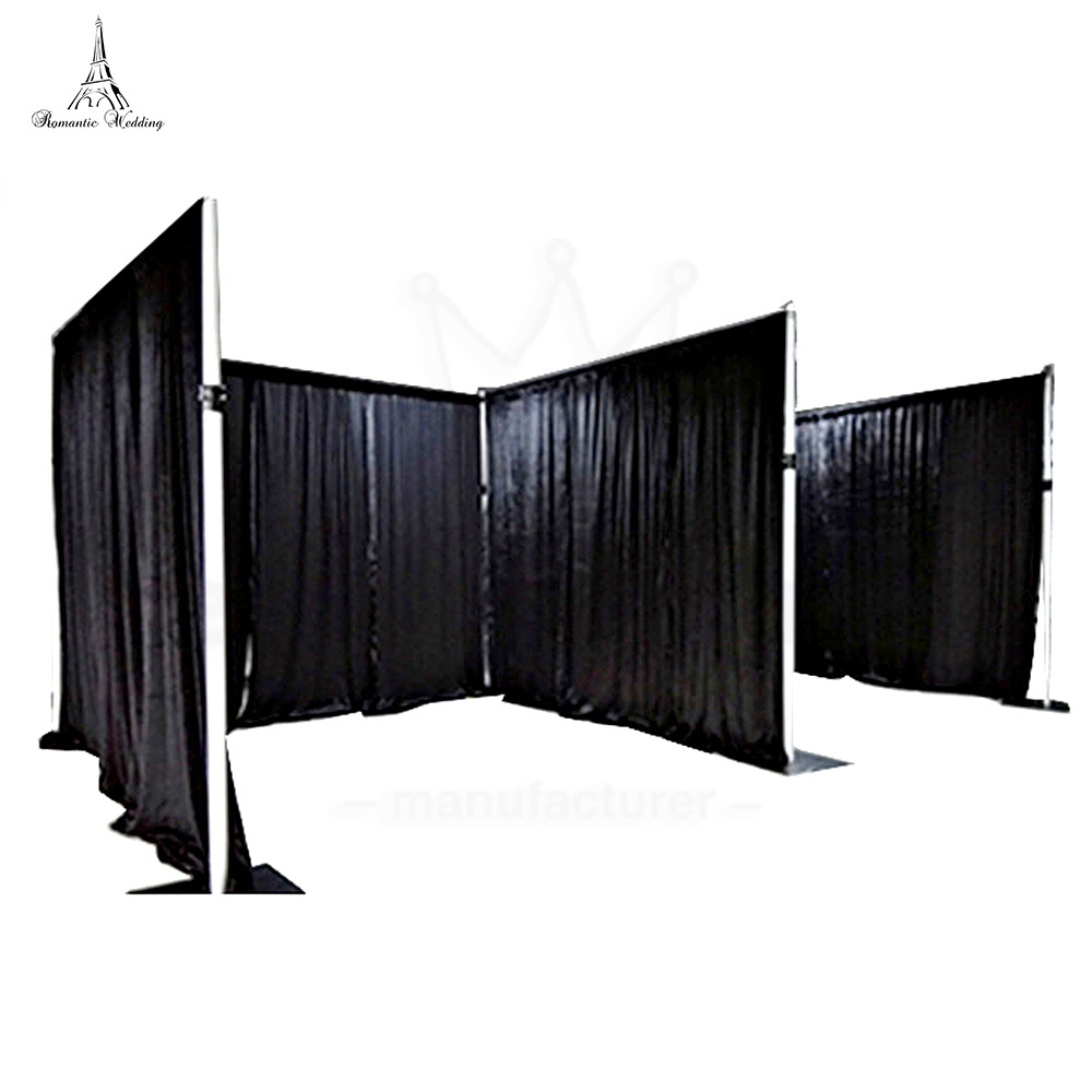 Wholesale stage stand poles set pipe and drape backdrops for wedding and events pipe and drape stands