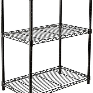 4 Tier Storage Shelf Wire Shelving Unit Rack Adjustable Metal Shelves for Kitchen Laundry Garage with Leveling Feet