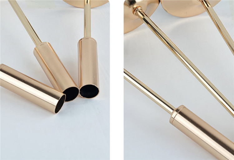 Candle Holder Nordic Modern Stick Metal Candle Holder For Home Wedding Table Dinning Party Decorate