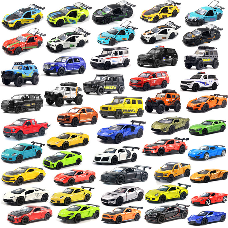 OEM Custom Mini Model Diecast Car Vehicle Scale Hobby Hot Wheel Monster Trucks Hotwheels Car Toys Set