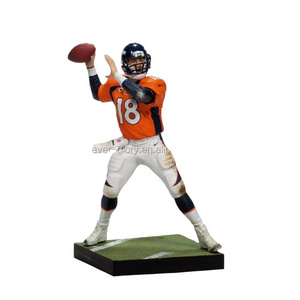 OEM Customized  Popular 3D Plastic Football Players Action Figures