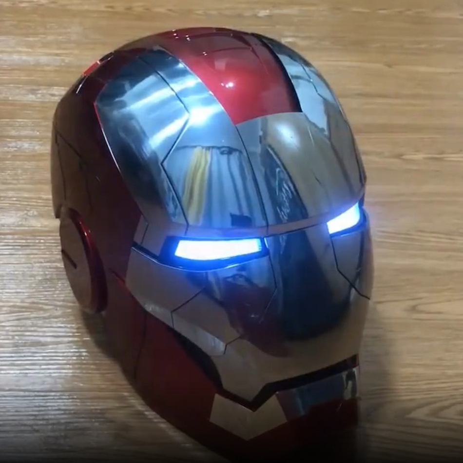 OEM Custom Iron Spider Man Mk5 Helmet Superhero Helmet Casco Iron hero mask