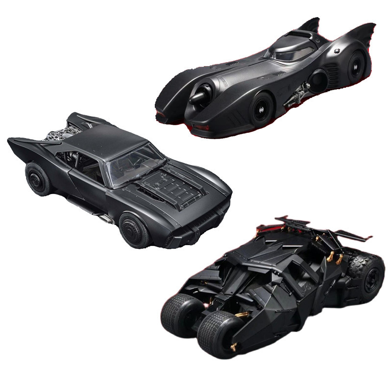 custom Model Cars Collectable Batmobil Diecast Toys with Music Light