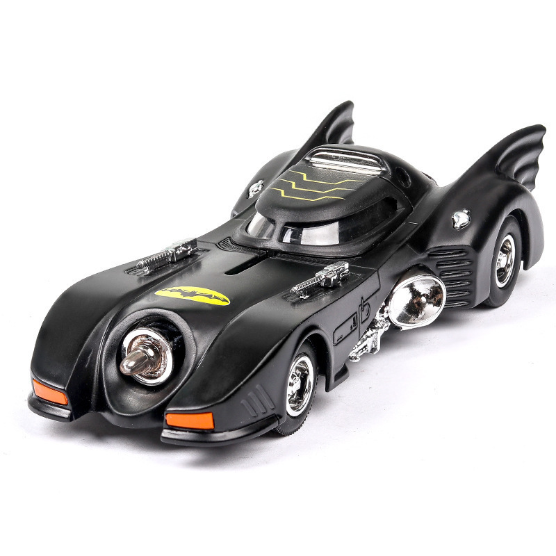 custom Model Cars Collectable Batmobil Diecast Toys with Music Light