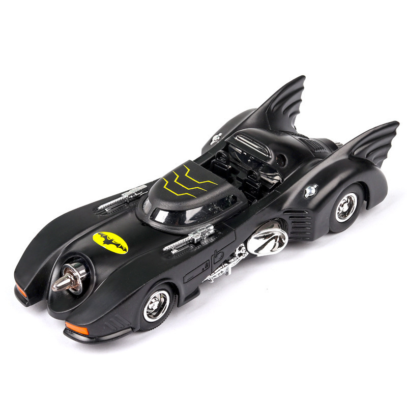 custom Model Cars Collectable Batmobil Diecast Toys with Music Light