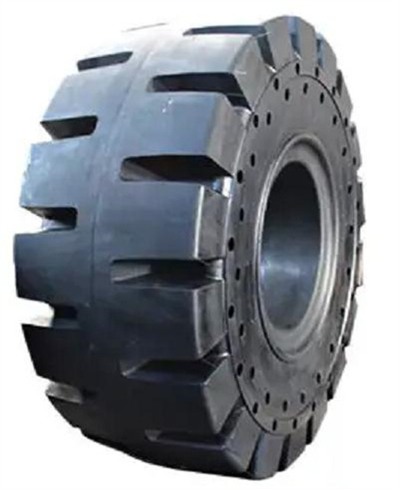 High  quality solid rubber tyre  OTR tire 23.5-25  for  loaders  tyre