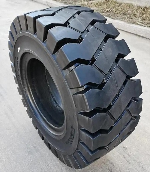 Solid rubber  tire  355/65-15  for forklift tyre