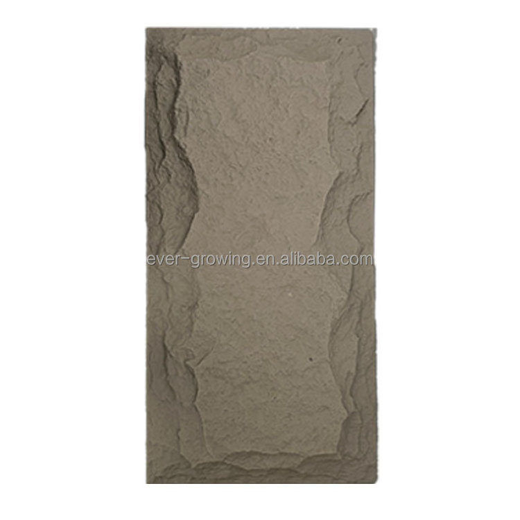 Wholesale price Mushroom Stone Faux Brick 3D Decoration indoor and outdoor PU Stone Wall Panel