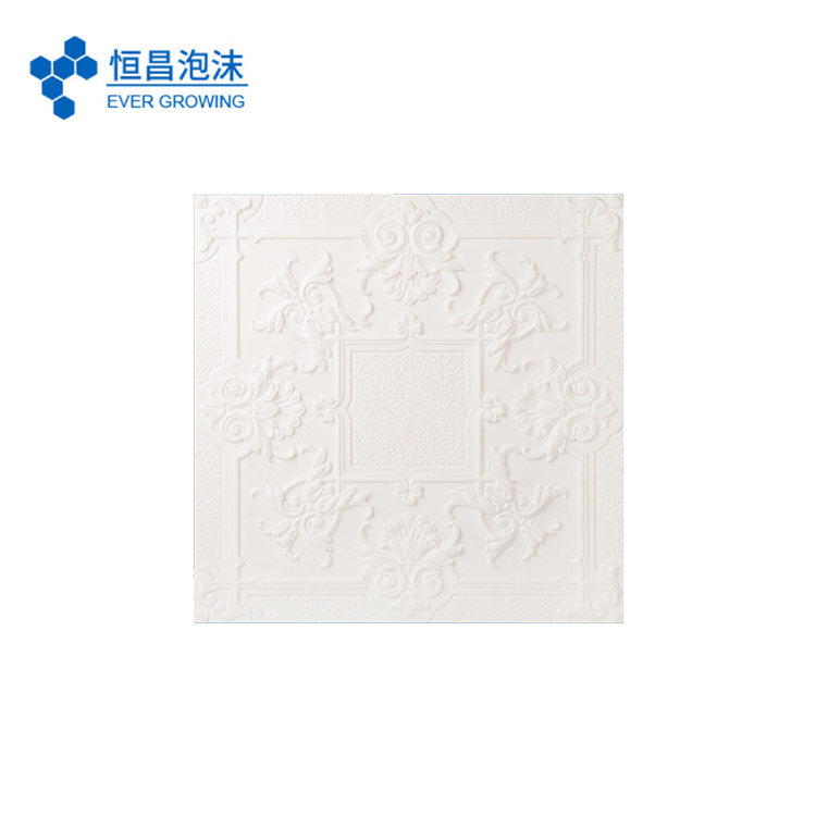 EPS Expanded Polystyrene Foam Ceiling Tile