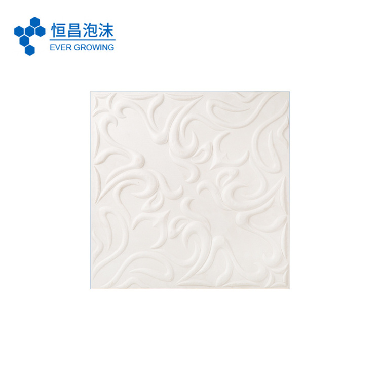 EPS Expanded Polystyrene Foam Ceiling Tile