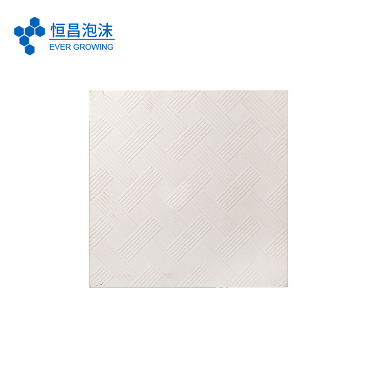 Polystyrene foam decoration board polystyrene square ceiling medallion design