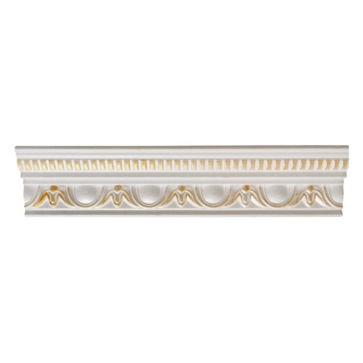 Wholesale home decoration Polystyrene cornice foam EPS/PU/XPS cornice  crown moulding