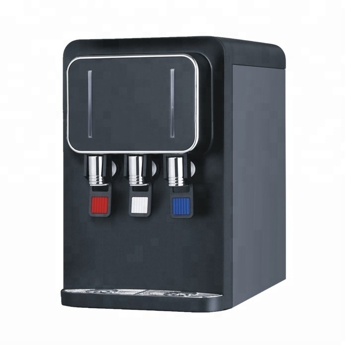 mini countertop water dispenser with heating and cooling functions with compressor cooling