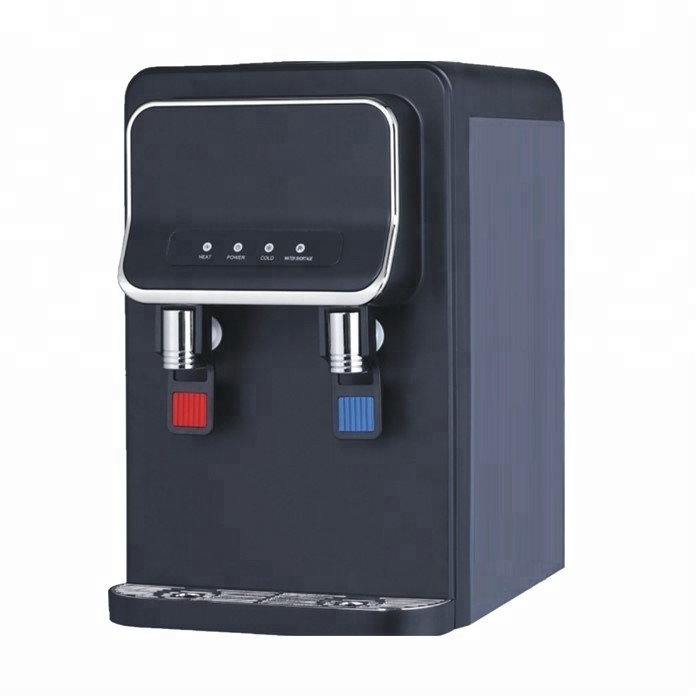 mini countertop water dispenser with heating and cooling functions with compressor cooling