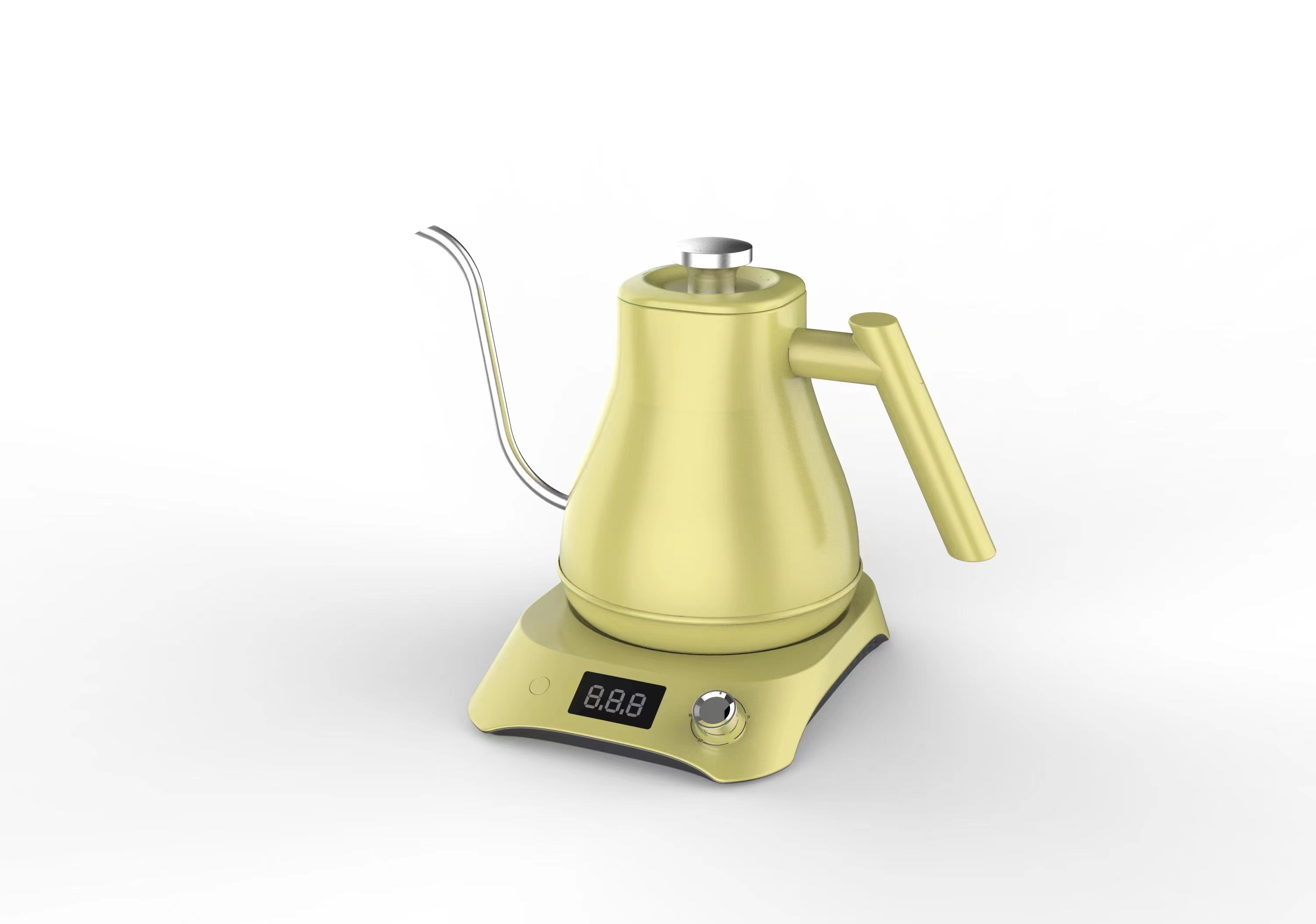 Pour Over Tea coffee tool Temperature gooseneck kettle electric 1 l electric kettle stainless steel electric gooseneck kettle