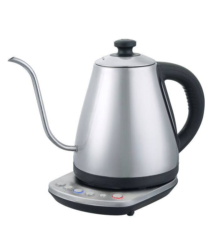 Gooseneck Tea Water Goose Neck Retro Kettles Price Cordless Hotel Stainless Steel Gooseneck Thermometer Coffee Electric Kettle