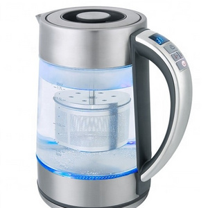 Variable Temperature Control glass kettle Digital Smart LED glass Tea kettle Keep Warm Function Electric Kettle