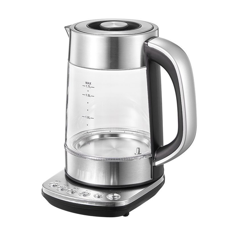 smart tea maker 1.8L Water Glass Electronic Boil Dry Protection glass Kettle Kitchen OEM glass electric kettle