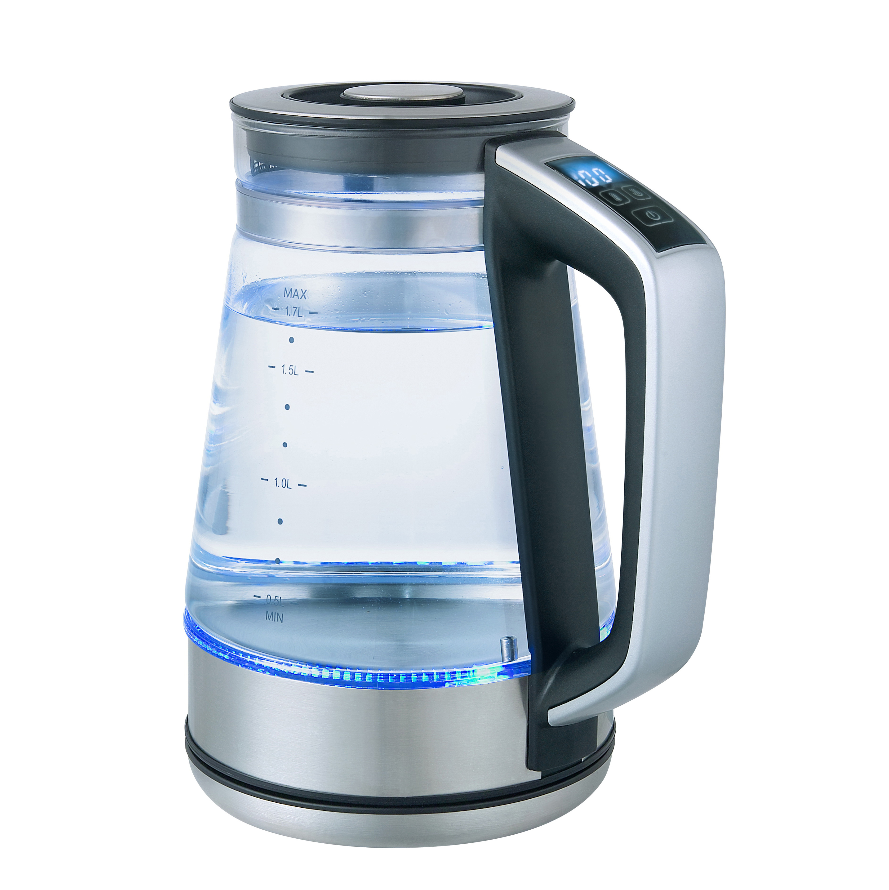 Glass Marado Electric Kettle Uk Temperature Control Water Boiler Hervidor 1.8L 220v 110v Stainless Steel Glass Electric Kettles