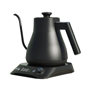 Pour Over Tea coffee tool Temperature gooseneck kettle electric 1 l electric kettle stainless steel electric gooseneck kettle