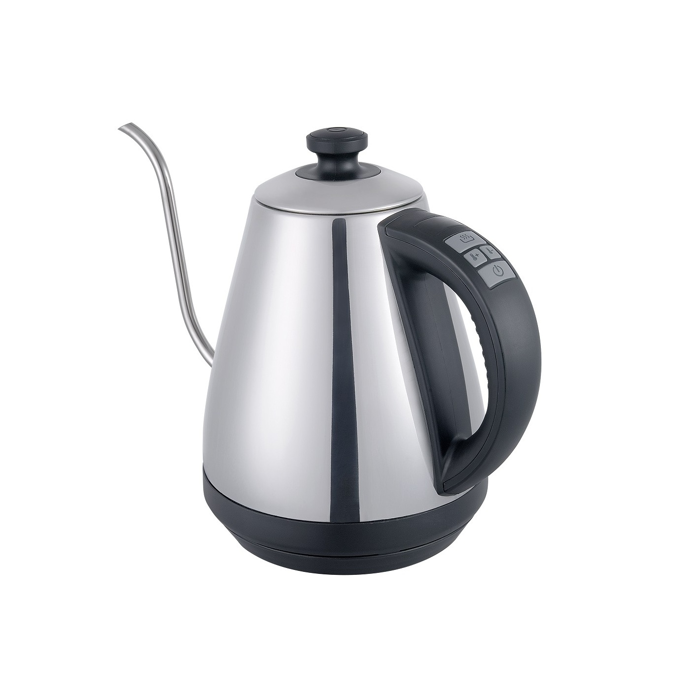 stainless steel inner lid kettle quick boil coffee gooseneck kettle digital presents pour over coffee gooseneck kettles