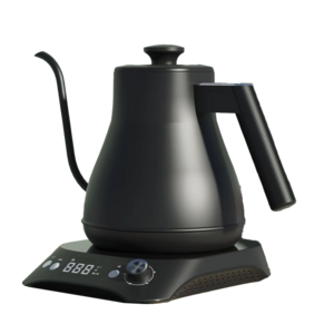 black kettle Electric Pour Over Coffee Setting coffee Brewing Stainless Steel Pour Over Coffee Gooseneck electric Kettles