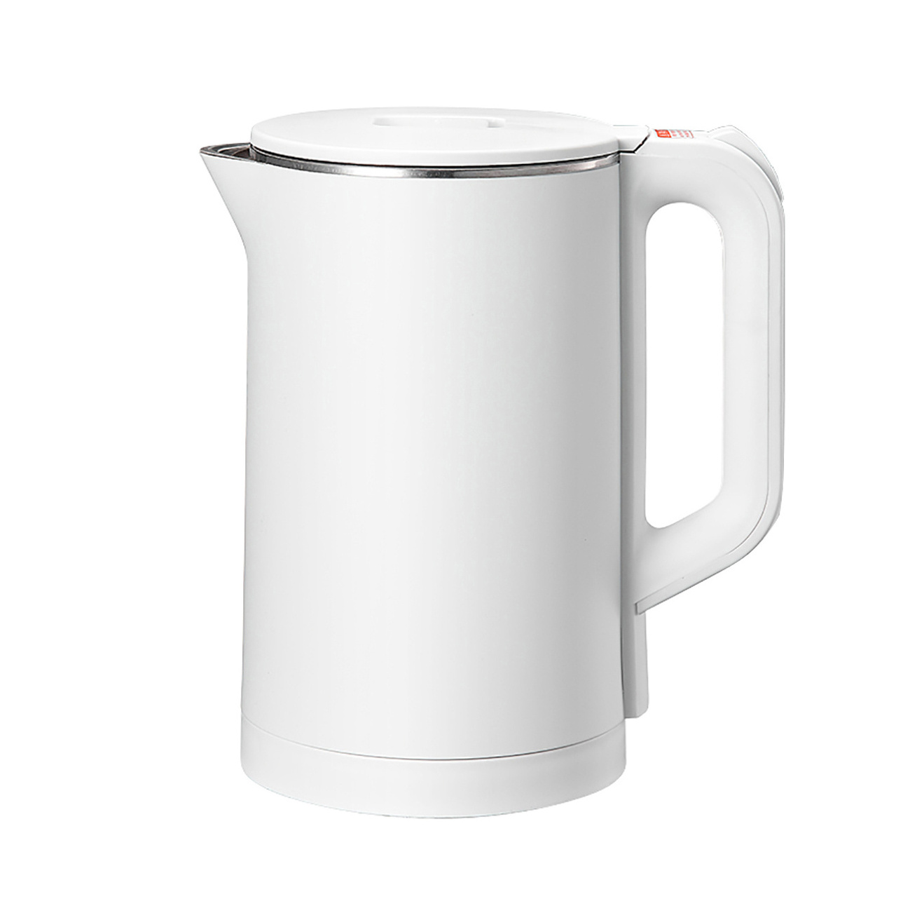 custom logo 1.7L Double Wall kettle 304 Stainless Steel insulation kettle Cool Touch Tea electric Kettles