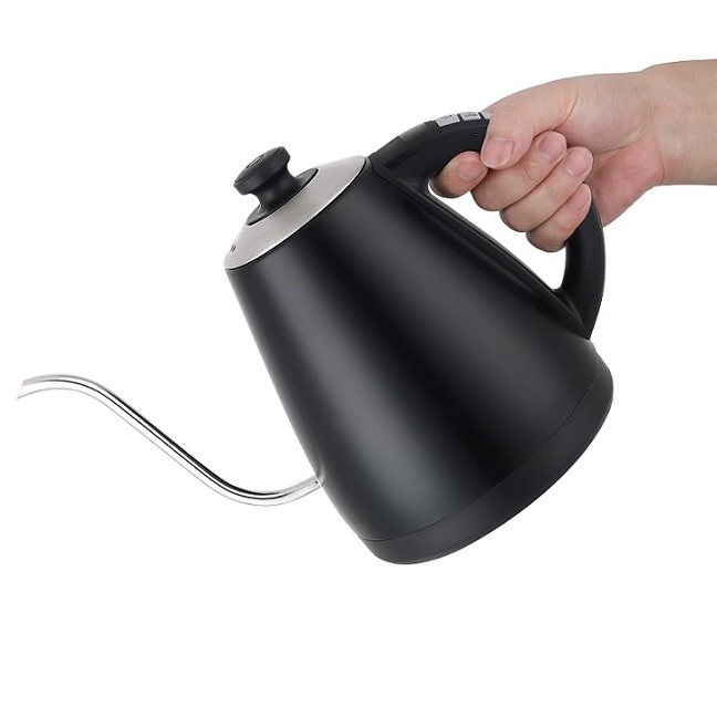 stainless steel inner lid kettle quick boil coffee and teapot digital presents pour over coffee electric gooseneck kettle