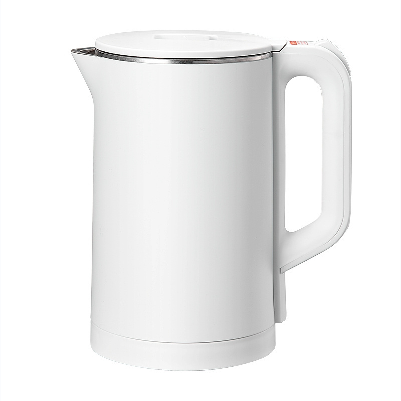 Wholesale portable double wall kettle thermal hotel plastic Food Grade 304 Stainless Steel Water Electric hot water Kettle