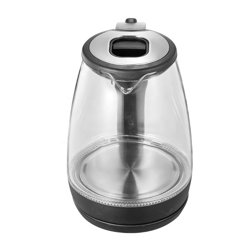 home appliances glass body LED electric ketle bouilloire  kettle led tea pot ceramic High borosilicate glass electric kettles