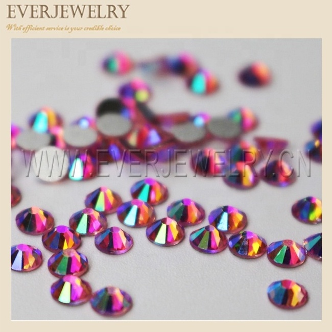 Flat Back Machine Cut MC Chaton rose Crystal Rhinestone for INS Fashion Decoration Nail Stone