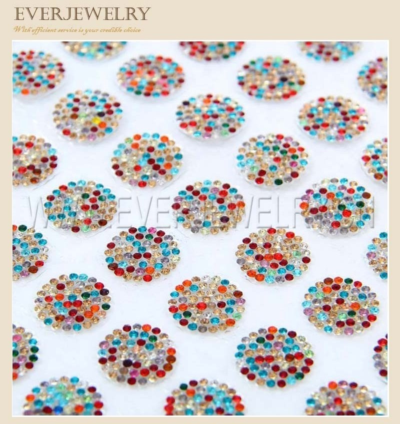 Hot fix rhinestone mesh