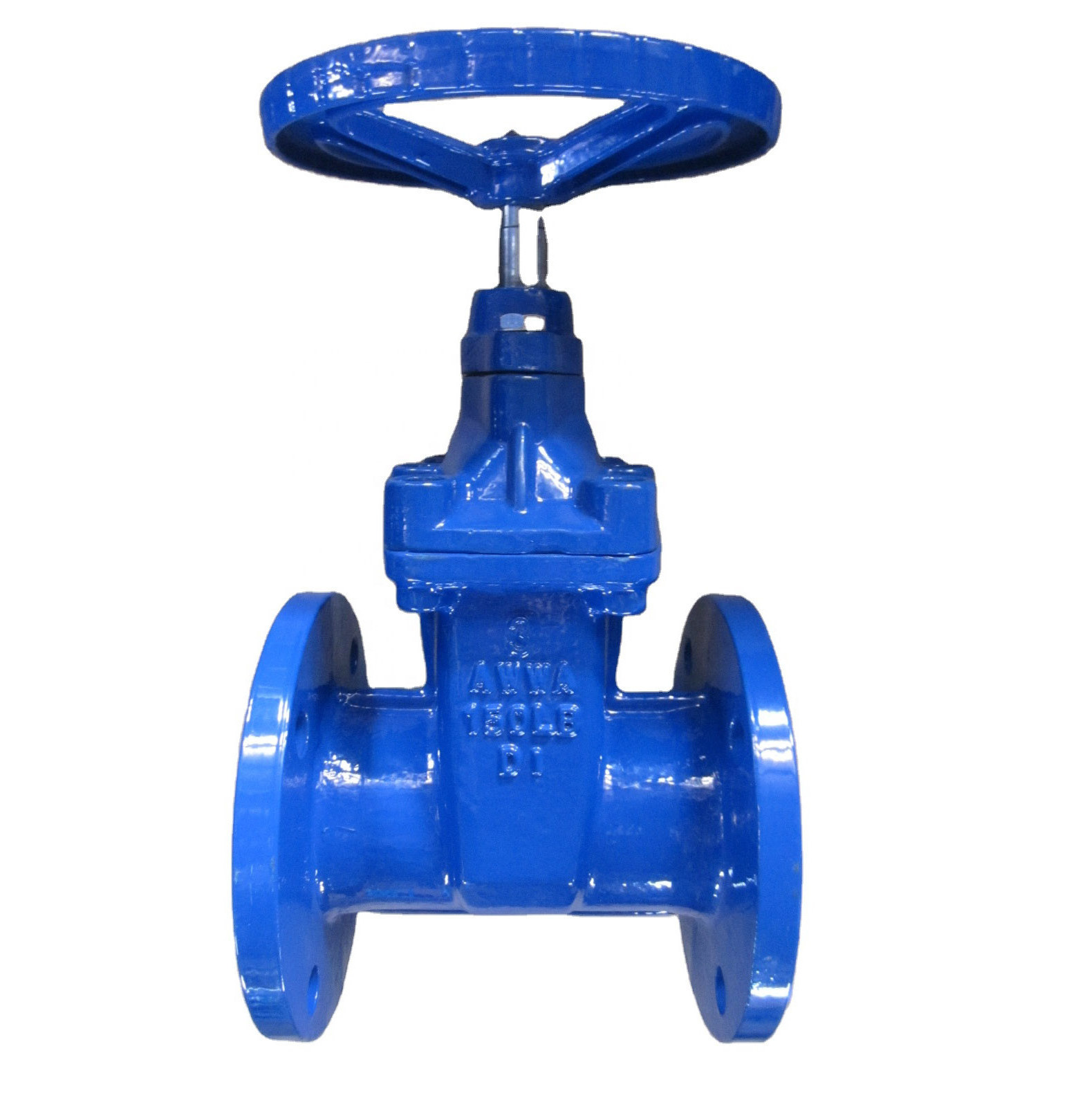 ANSI Flanged Manual Ductile Cast Iron Rising Stem Handwheel Handle Iron Gate Valve for Water Supply