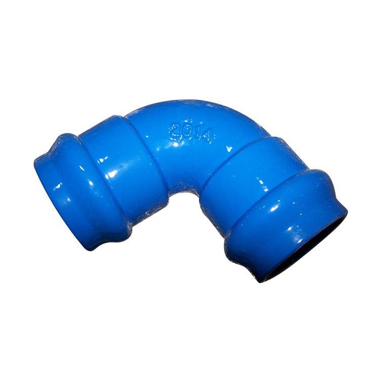 Ductile Iron PVC Socket Pipe Fitting Double Socket Bend