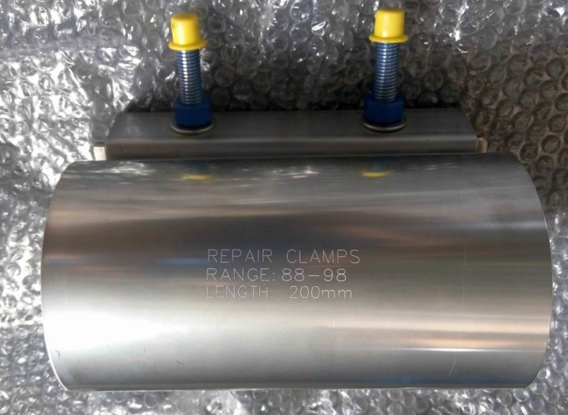 High Pressure Ss304 Full Stainless Steel Pipe Repair Clamp Water Pipe Leak Repair Clamp for Easy Pipe Connection