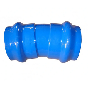 Ductile Iron PVC Socket Pipe Fitting Double Socket Bend