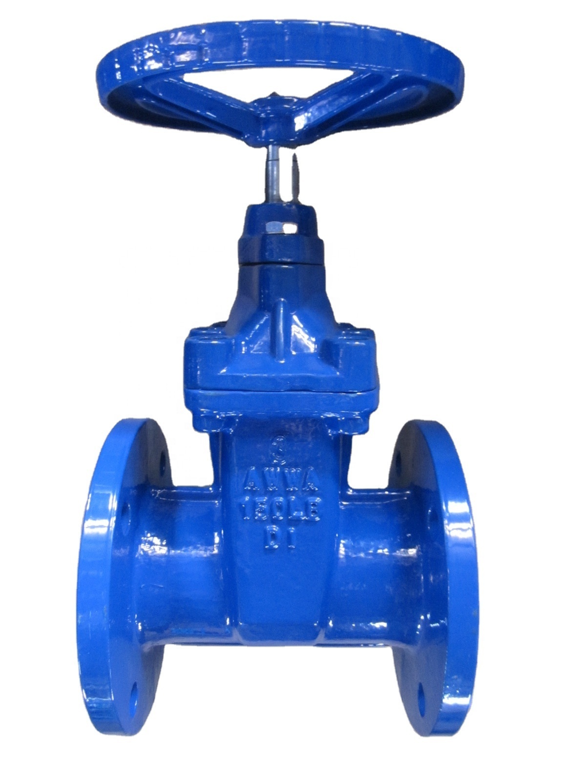 ANSI Flanged Manual Ductile Cast Iron Rising Stem Handwheel Handle Iron Gate Valve for Water Supply