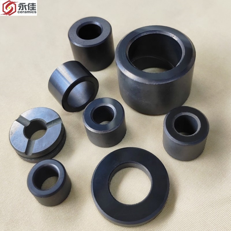 SIC silicon carbide ceramic  OEM/ODM insulation ceramic bearings bushing