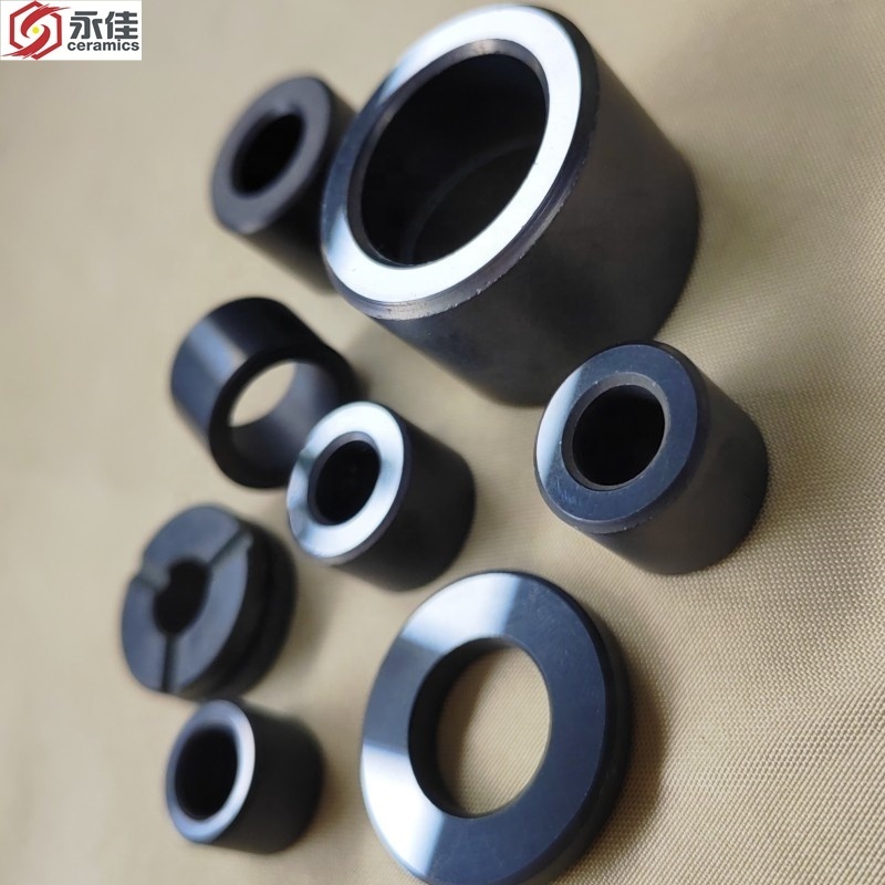 SIC silicon carbide ceramic  OEM/ODM insulation ceramic bearings bushing