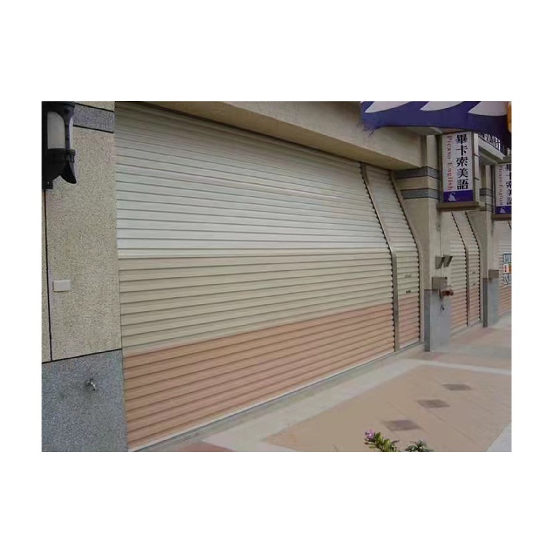 Good Quality  Automatic Roll Up Garage Door Aluminum Roller Shutter Lath