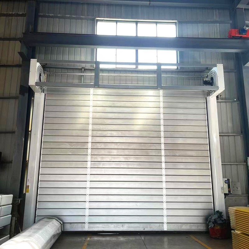 Best Selling Industrial Hard Panel Door Warehouse Overhead Lifting Metal Loading Dock Roll Up Steel Doors