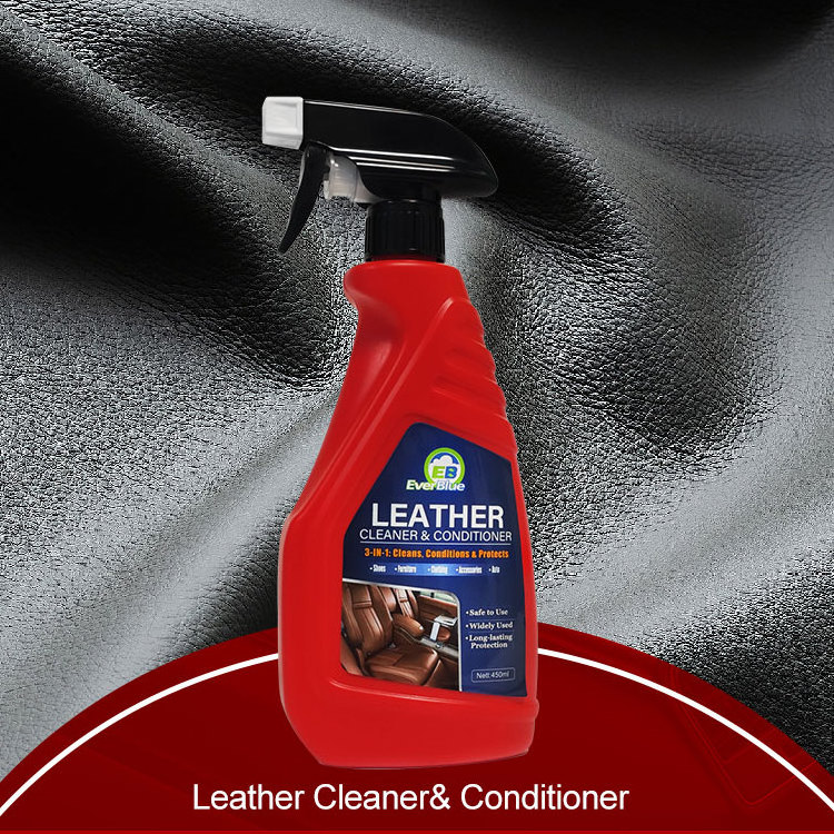 Super High Quality 450ml Car Leather Care Protectant Spray Cleaner Foam For All Arange Leather