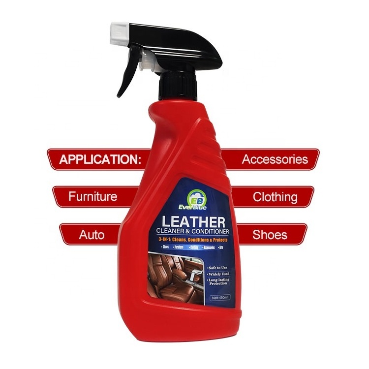 Best 450ml leather protectant spray leather cleaner car care cleaner spray for car interior