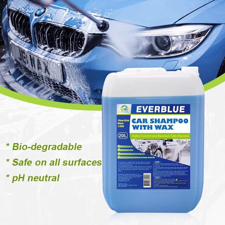 High quality 20L concentrated foam car wash wax