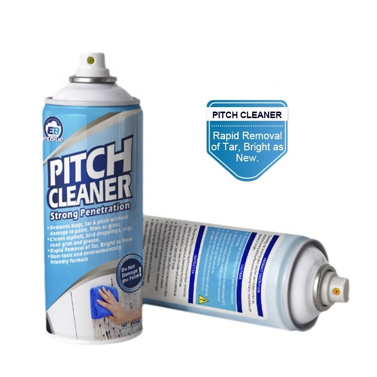 High quality 450ml pitch cleaner for cars motorcycles Car pitch spray remover