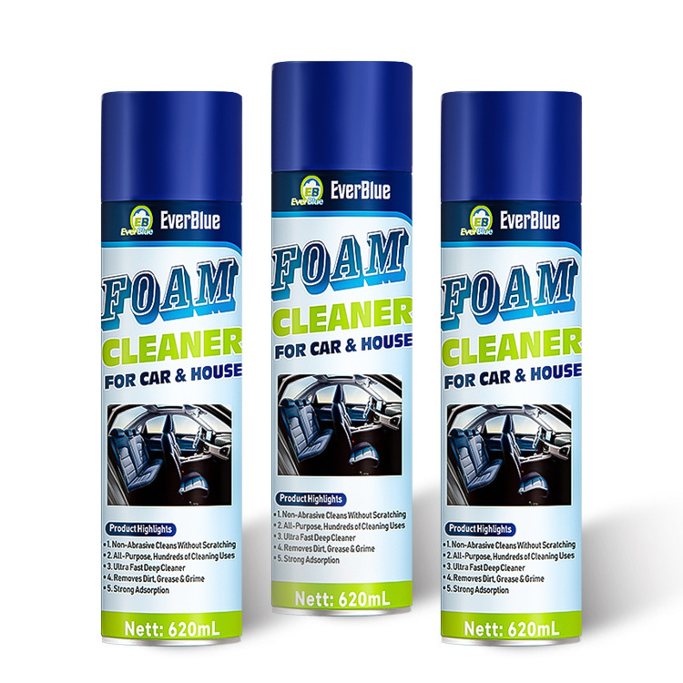 Whole sale Multi-purpose Foam Cleaner Spray 650ml car Interior Home Cleaning Foam Clean Spray